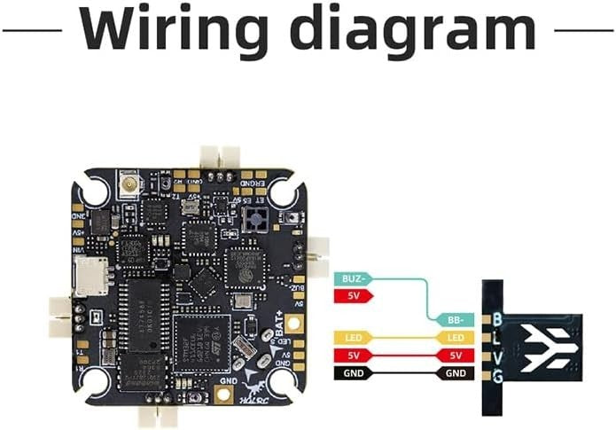 HGLRC Draknight 2 Inch Carbon Fiber Frame Kit for FPV Racing Drone Build