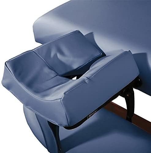 70cm Extra Wide Portable Massage Table Folding Spa Bed Memory Foam Blue
