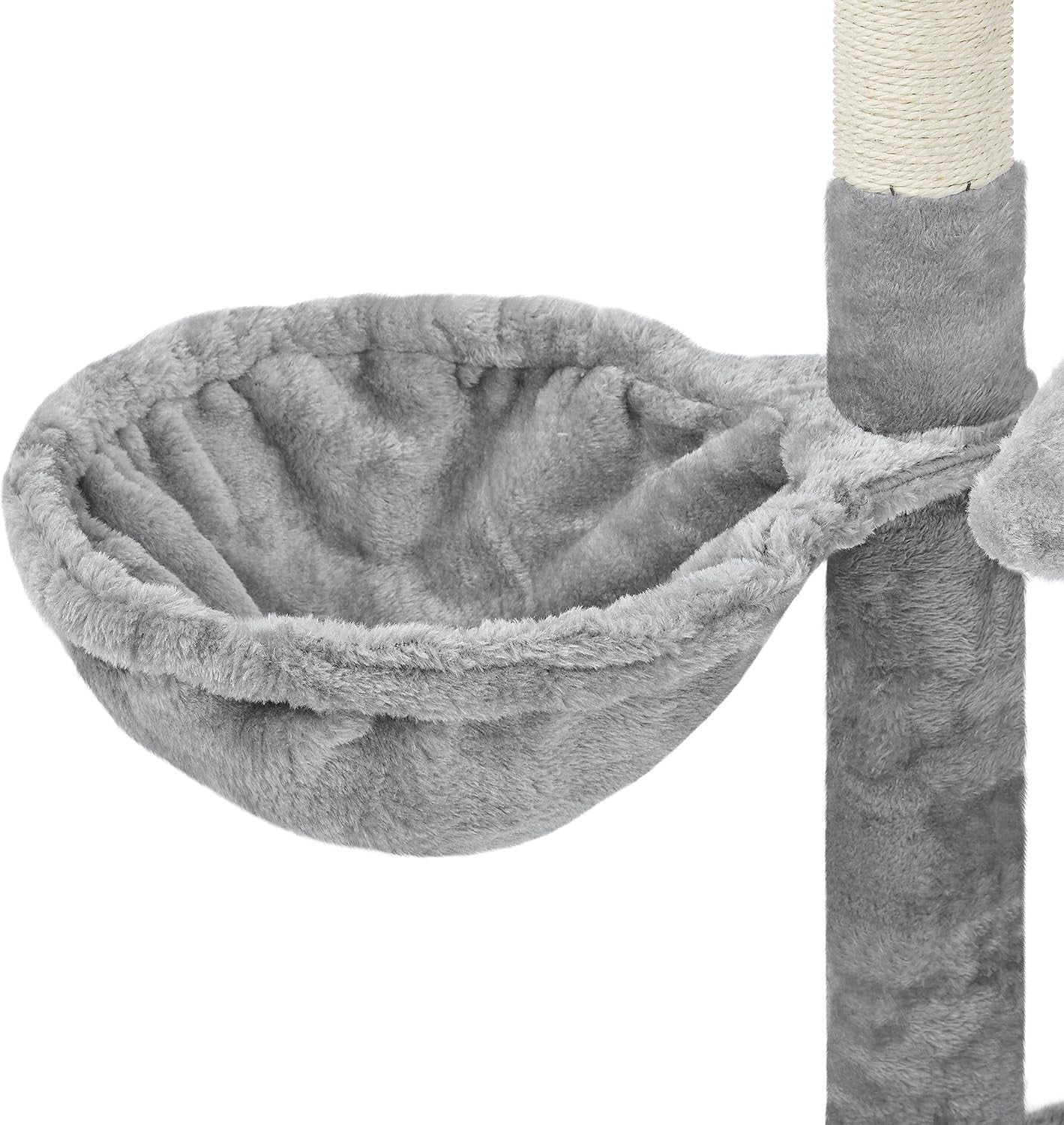 Cat Tree Tower 85cm Indoor Condo Hammock Sisal Scratching Post Play Centre