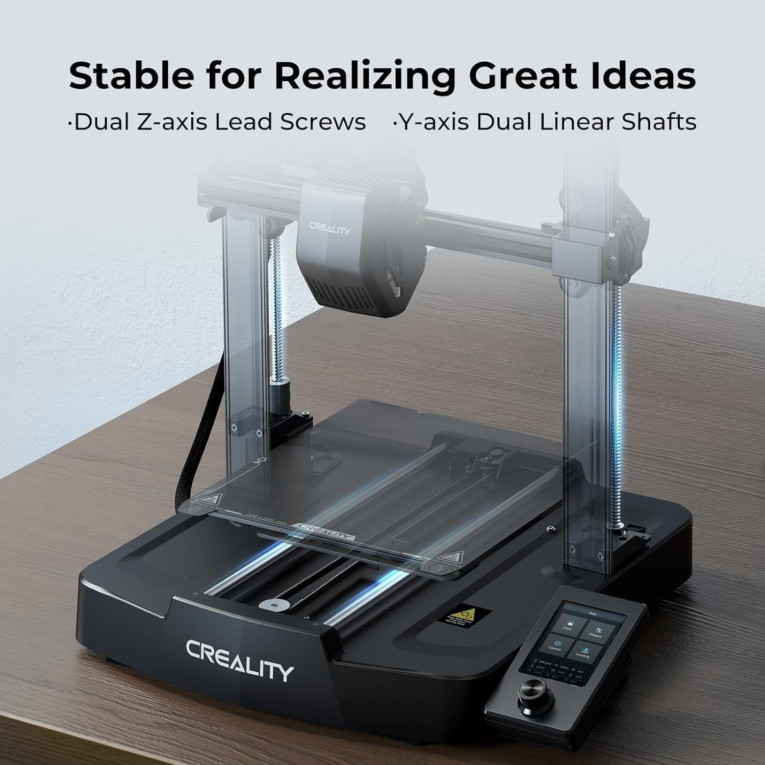 Fast Auto Level 3D Printer 250mm/s Direct Drive Dual Z Easy Setup