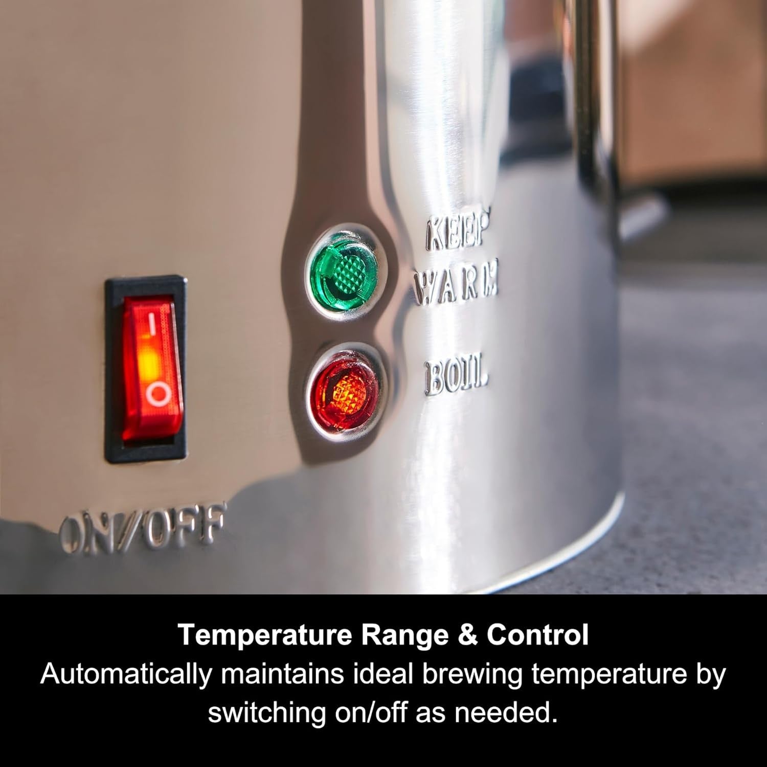 20L Commercial Hot Water Urn Stainless Steel Fast Boil Catering Dispenser
