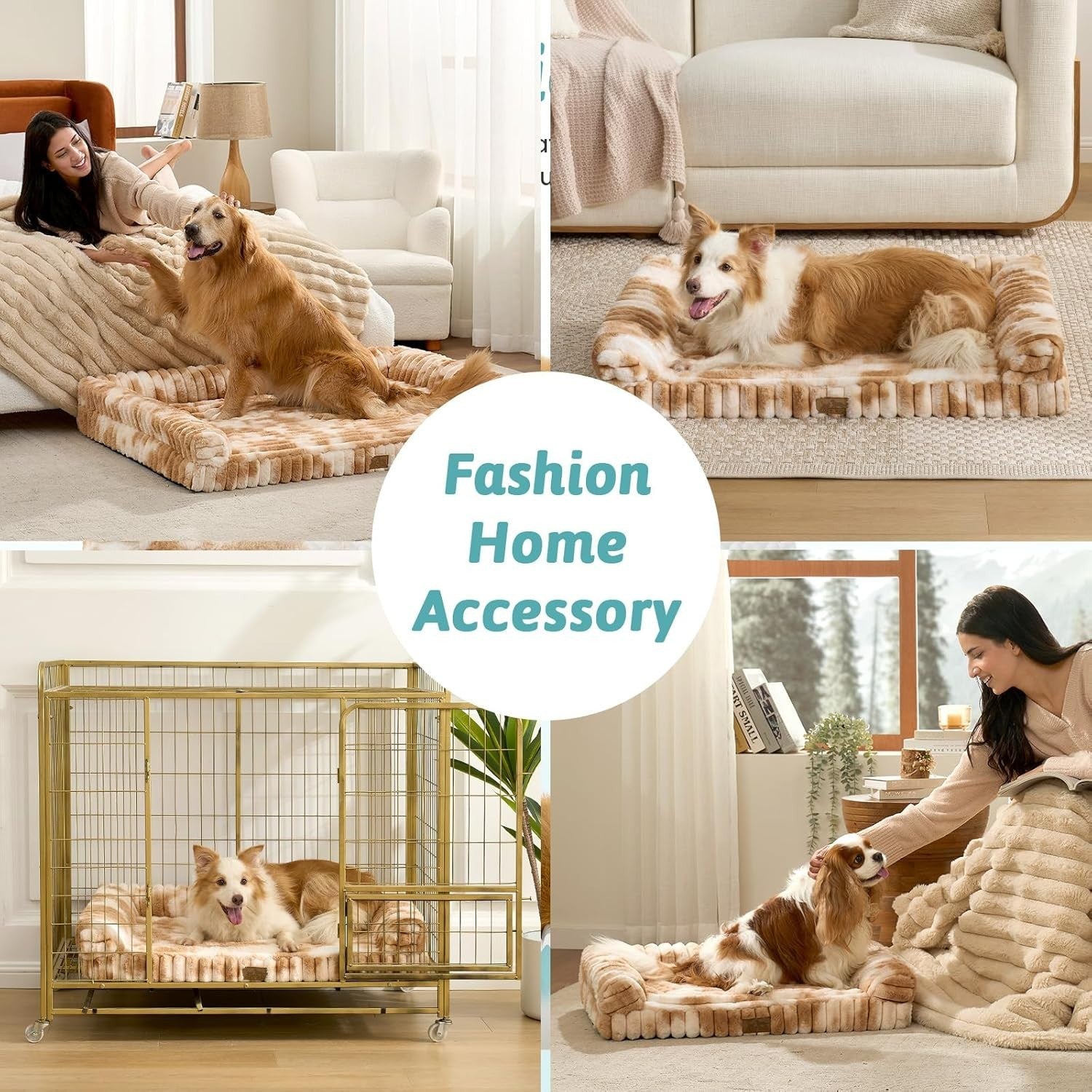 120x88cm XXL Memory Foam Orthopedic Dog Bed Washable Sofa