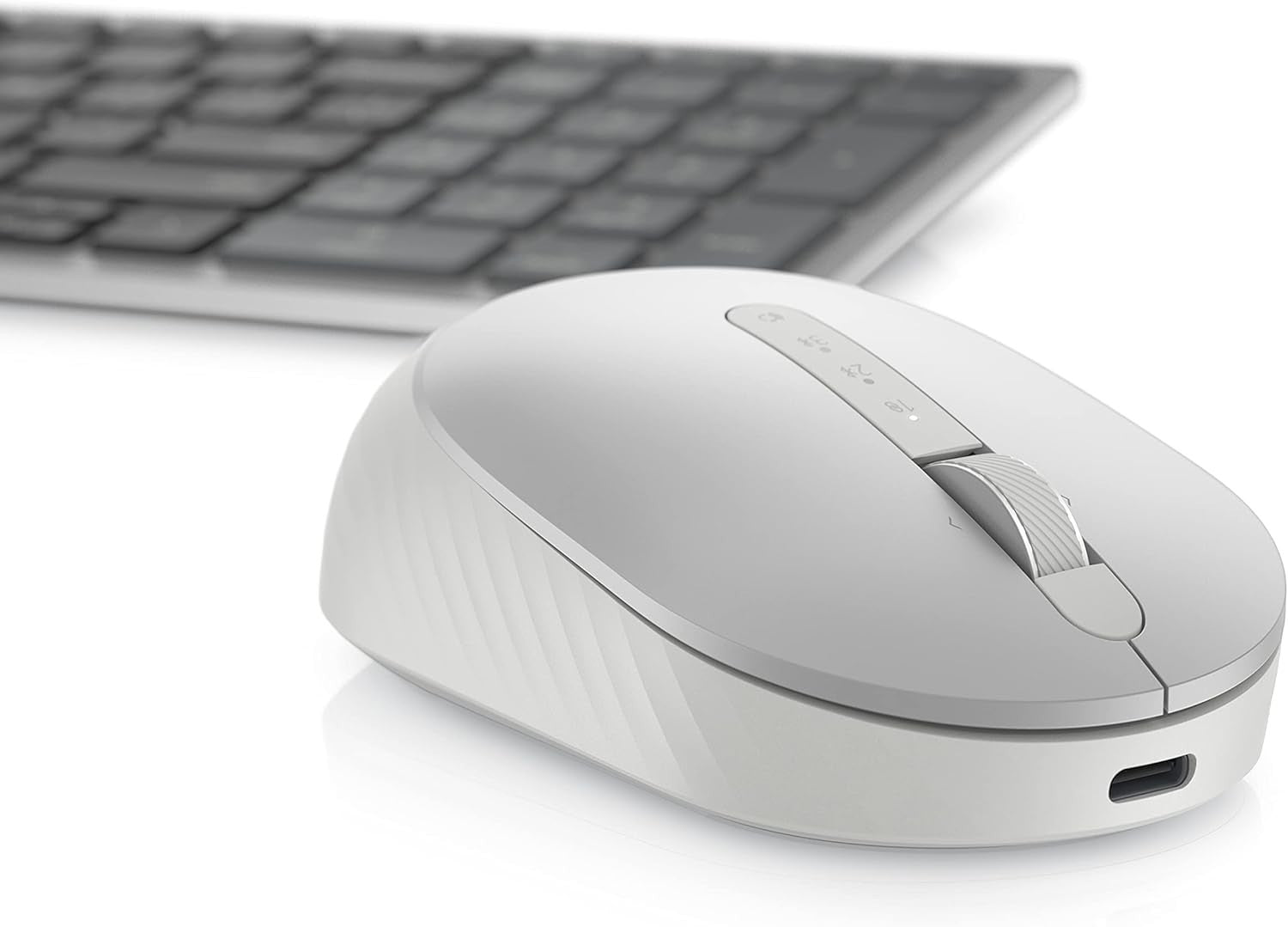Rechargeable Wireless Mouse 4000 DPI Multi-Device Bluetooth USB