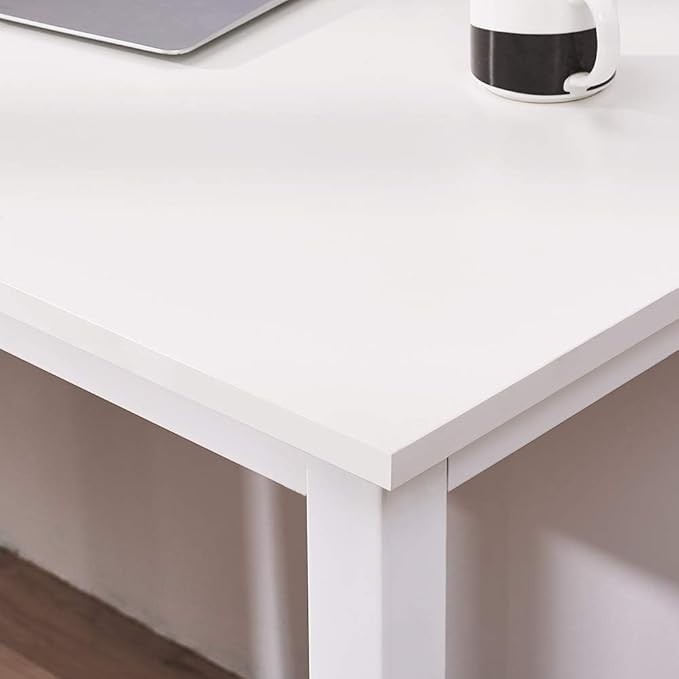Large Computer Desk 120x60cm White Office Laptop Table Home Study