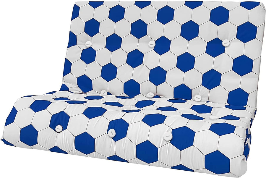 Foldable Futon Mattress Guest Bed Sofa Double 3 Seater Foam 135x190cm