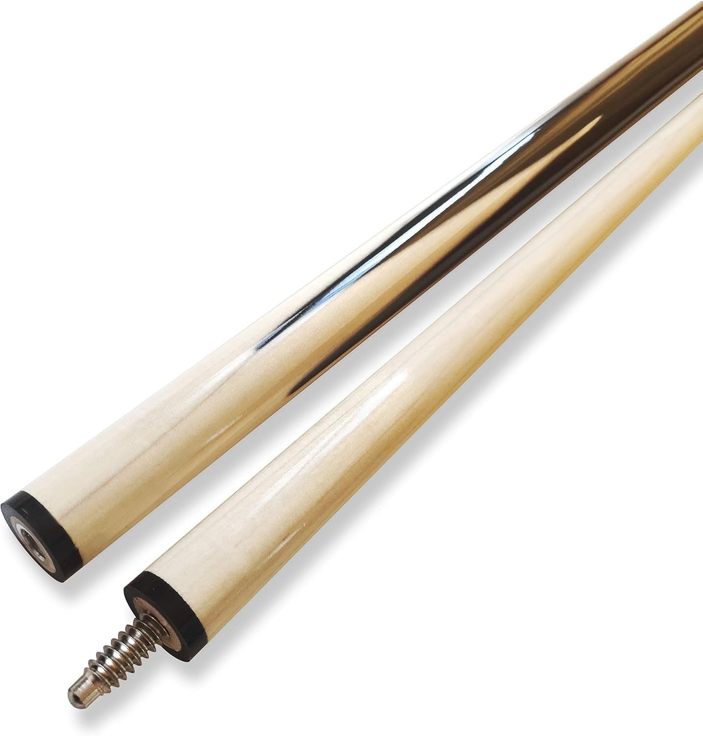 58" House Pool Cue Set 4 Pack Hardwood Billiard Sticks 13mm Tips