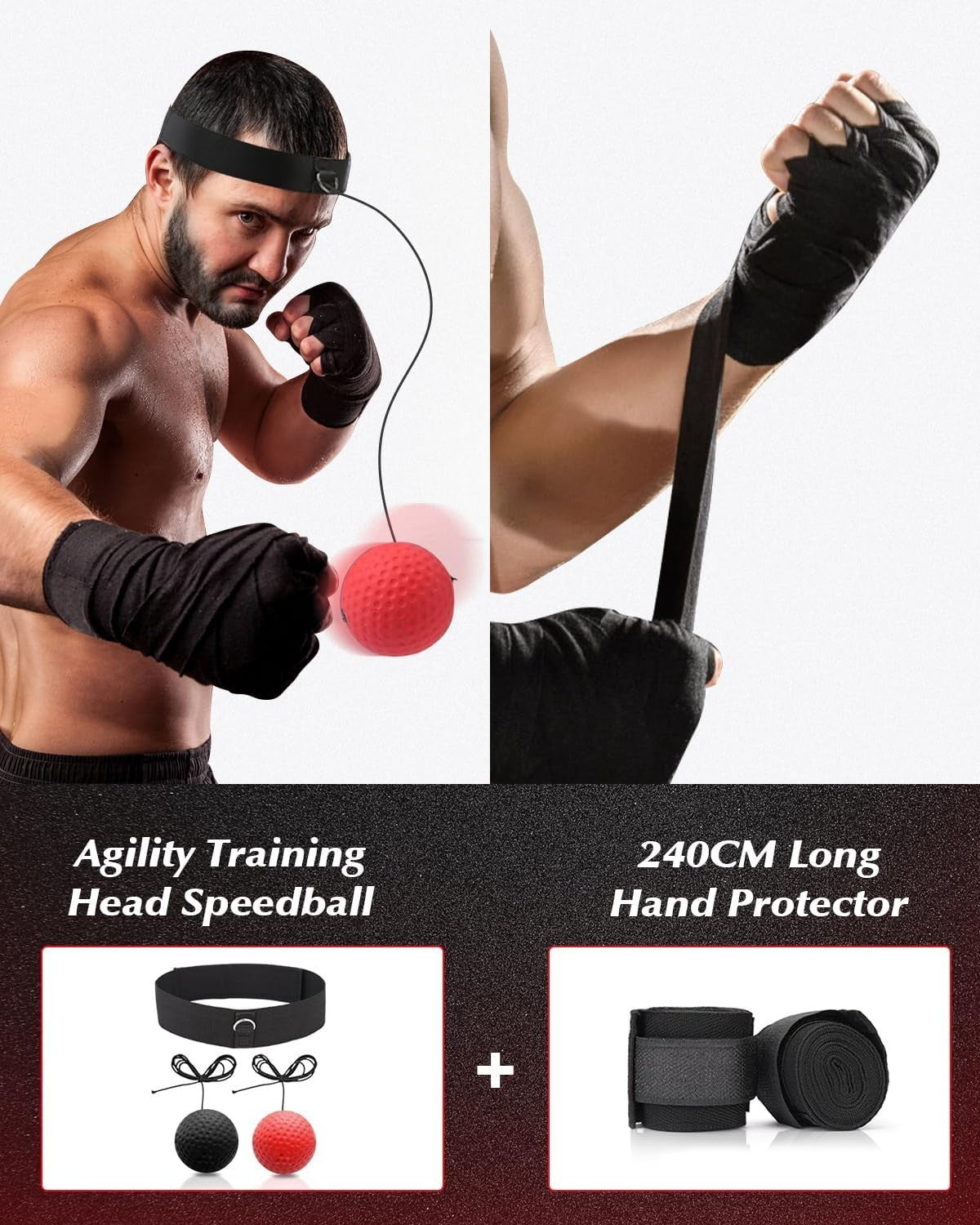 4ft Hanging Boxing Punch Bag Unfilled Training Set Gloves MMA