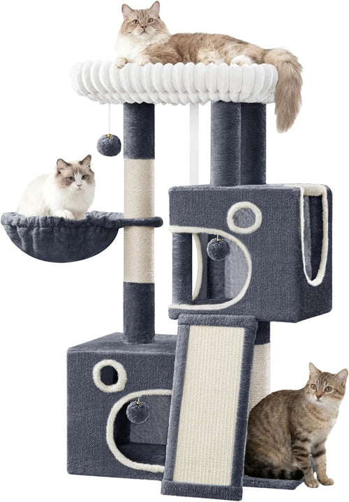Cat Tree Tower Indoor Multi Level Scratching Post Condo Play Centre 98cm