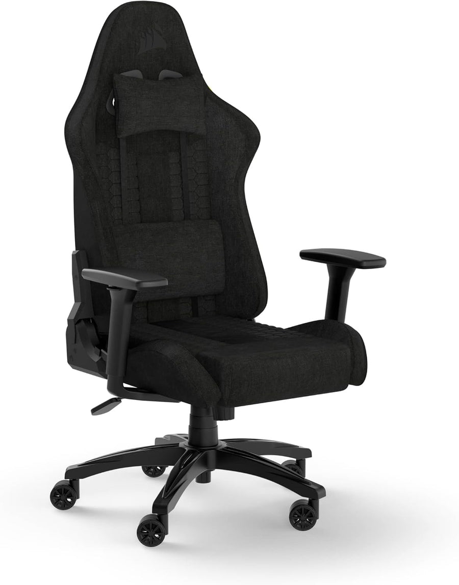 Relaxed Gaming Chair – Fabric Adjustable Seat with Lumbar
