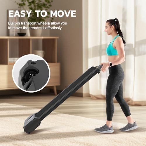 Under Desk Treadmill Home Office Portable Walking Running Machine LED Display