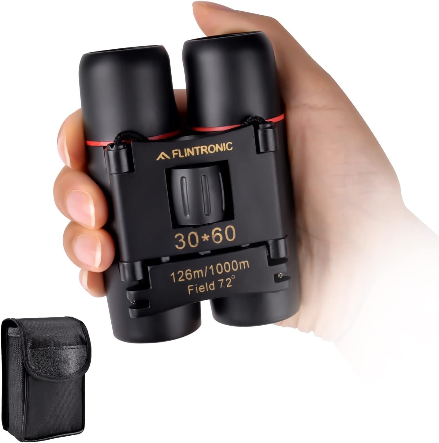 30x60 HD Mini Binoculars Compact Waterproof Pocket Size Travel Hiking Camping