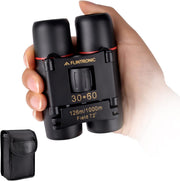 30x60 HD Mini Binoculars Compact Waterproof Pocket Size Travel Hiking Camping