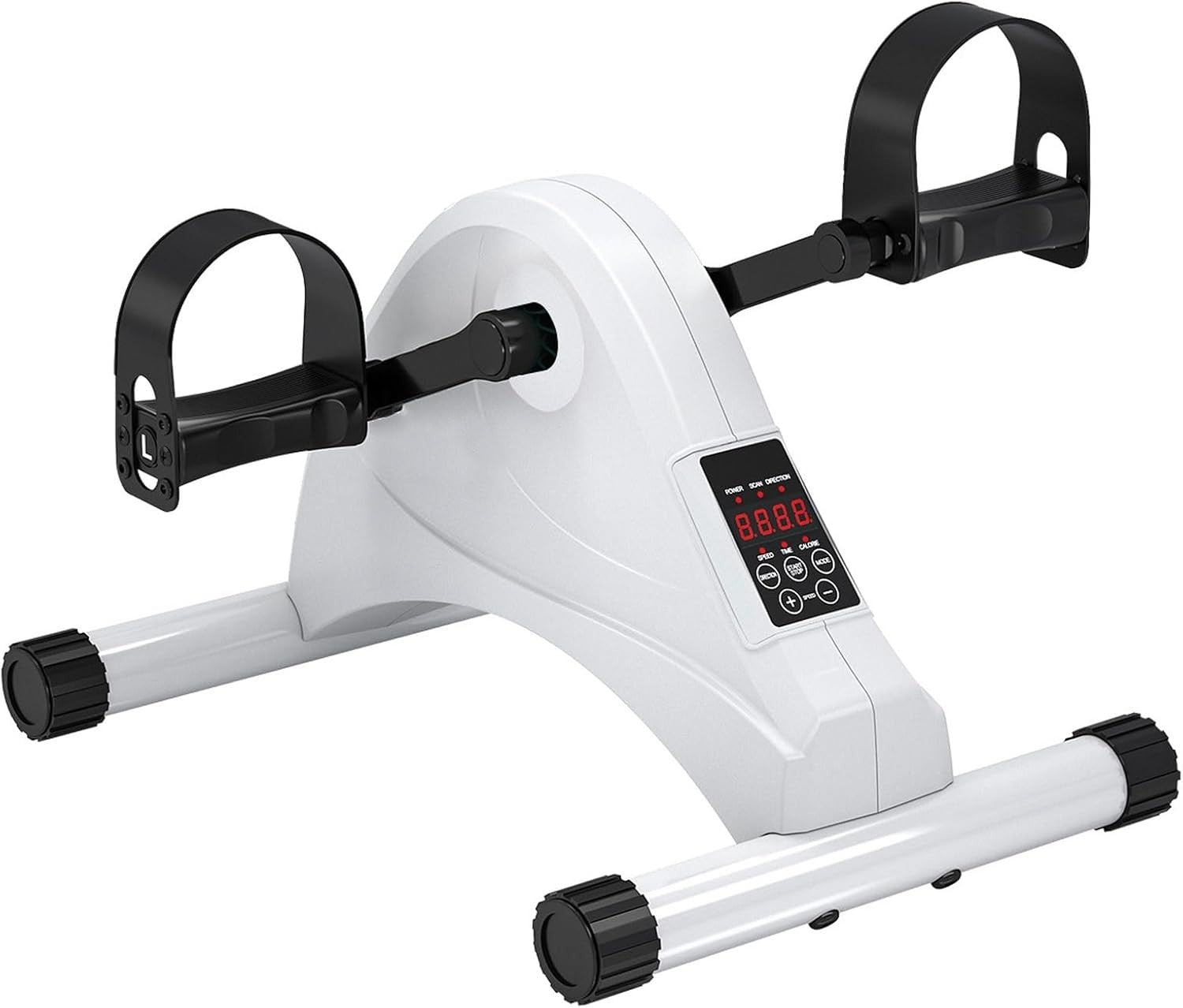 Seated Elliptical Pedal Trainer Arm Leg Rehab Bike LCD