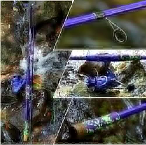 7ft Saltwater Fishing Rod Reel Combo 2pc Travel Carbon Fibre