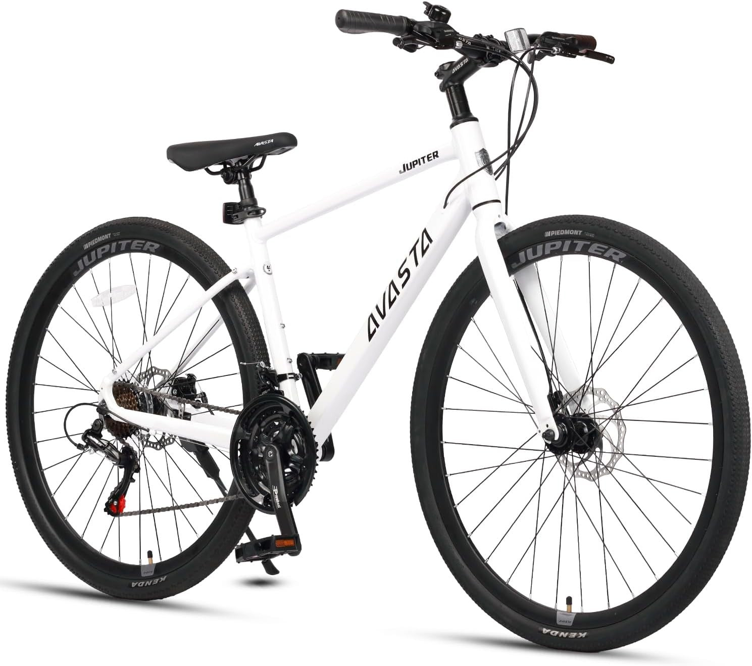 700C Road Bike Lightweight Aluminum Frame 21-Speed Shimano Dual Disc Brakes