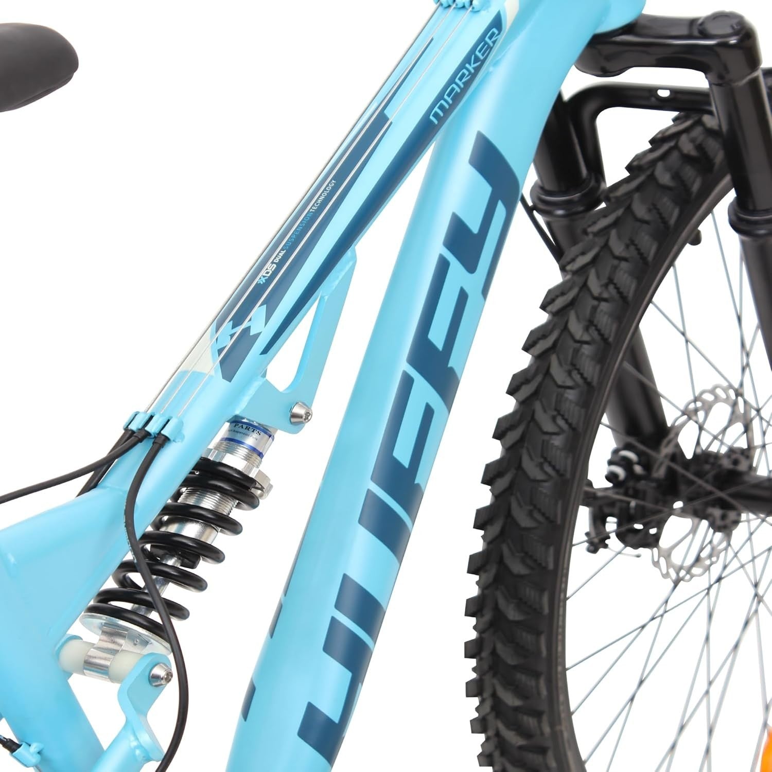26" Full Suspension MTB Bike Teen 21-Speed Disc Brakes Trail Off-Road