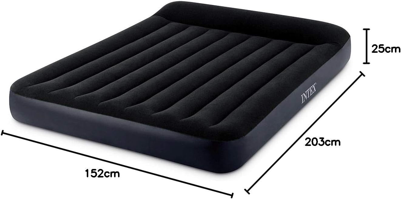 Single Inflatable Air Mattress Raised Hard-Beam PVC Sleeping Pad