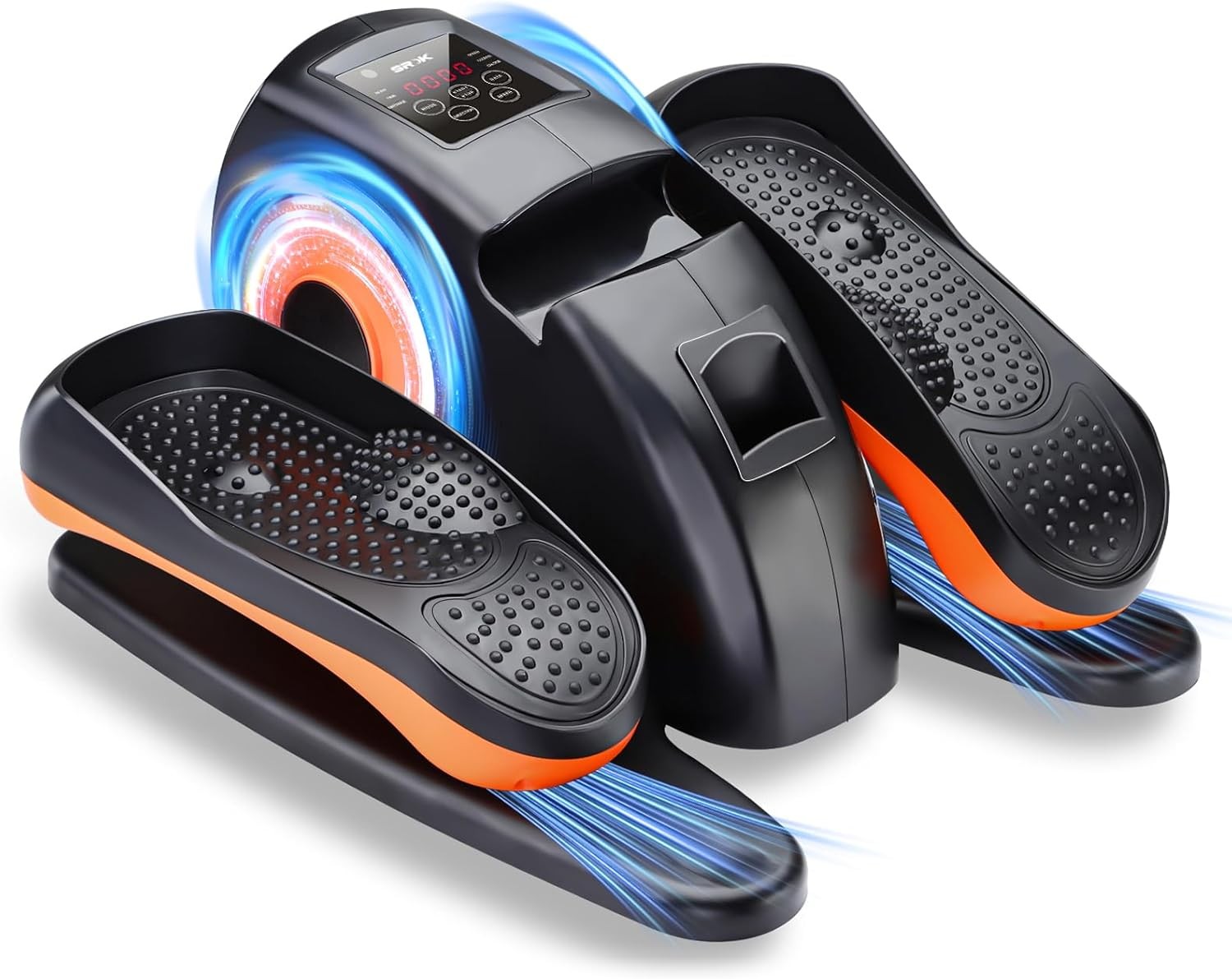 Under Desk Electric Elliptical Leg Exerciser Quiet 12 Speed Seated Pedal
