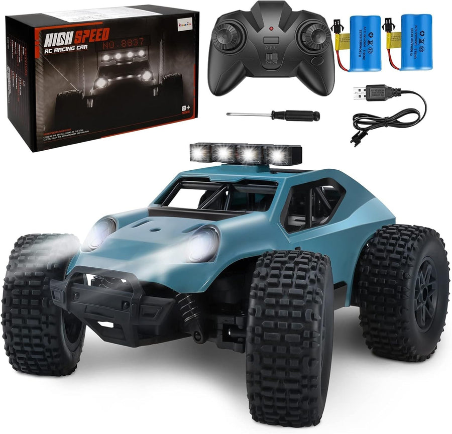 1:20 RC Off-Road Car 20KM/H 2.4GHz Monster Truck Toy 2 Batteries 50min