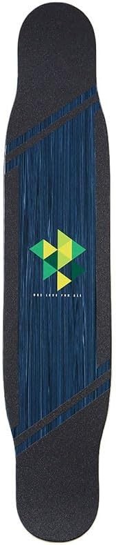 46" Yellow Canadian Maple Skateboard Deck for Urban Cruising & Tricks