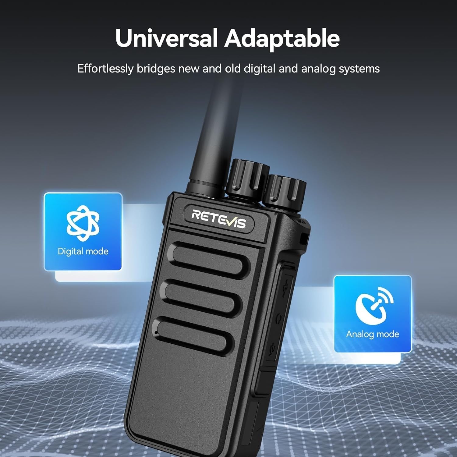 Digital PMR446 Walkie Talkies 2 Pack Long Range VOX Group Call Radio