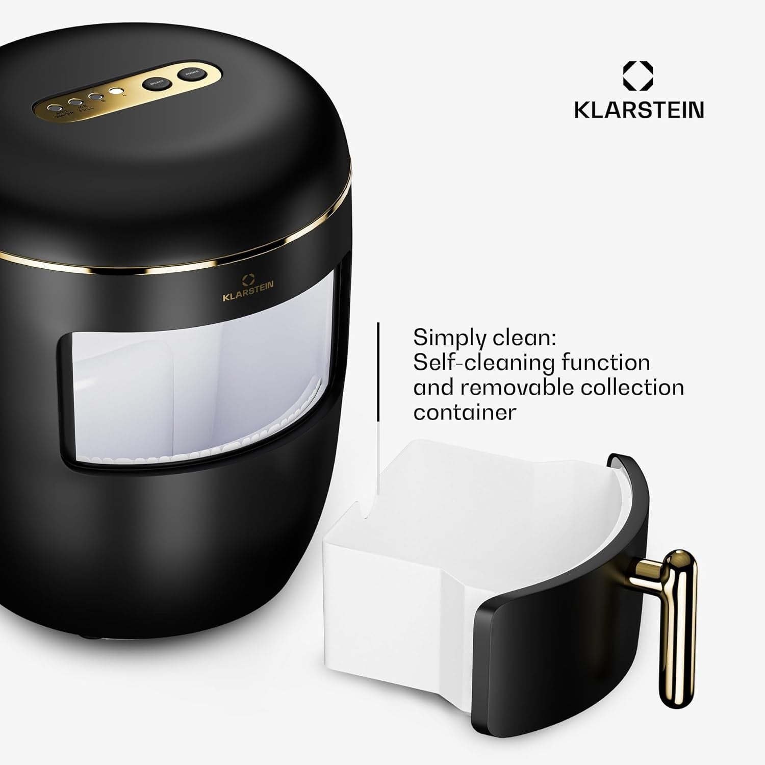 Countertop Ice Maker Machine Fast Bullet Ice 15kg/24h Self Cleaning