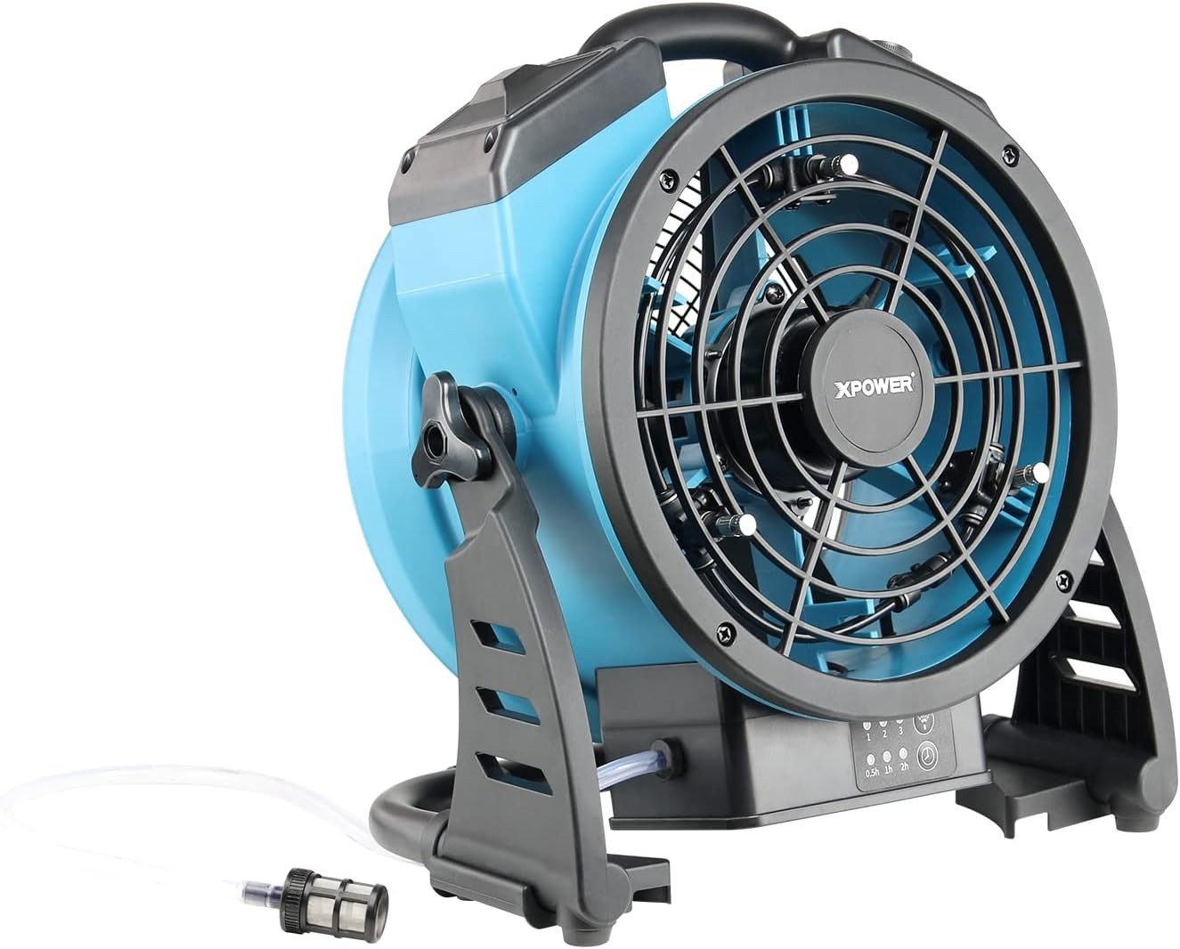 Rechargeable Misting Fan – 3-Speed Outdoor Cooling Air Circulator for Patio