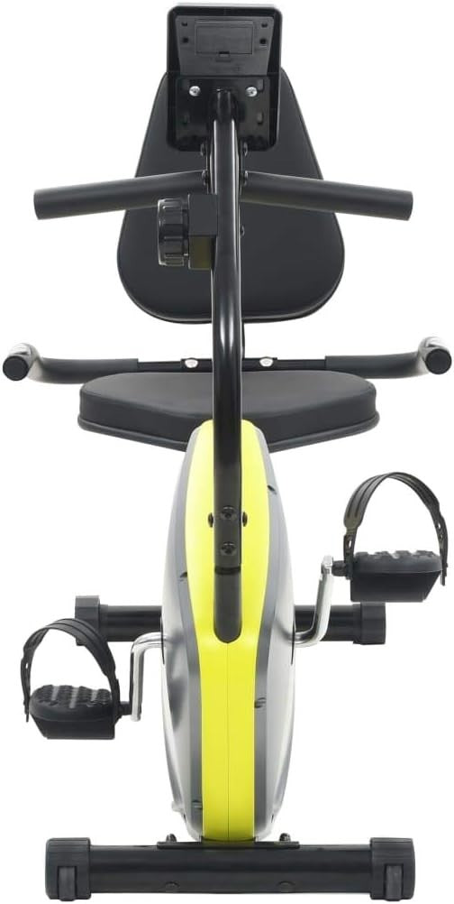 Recumbent Exercise Bike 8 Level LCD Adjustable Seat Quiet Smooth Home Fitness