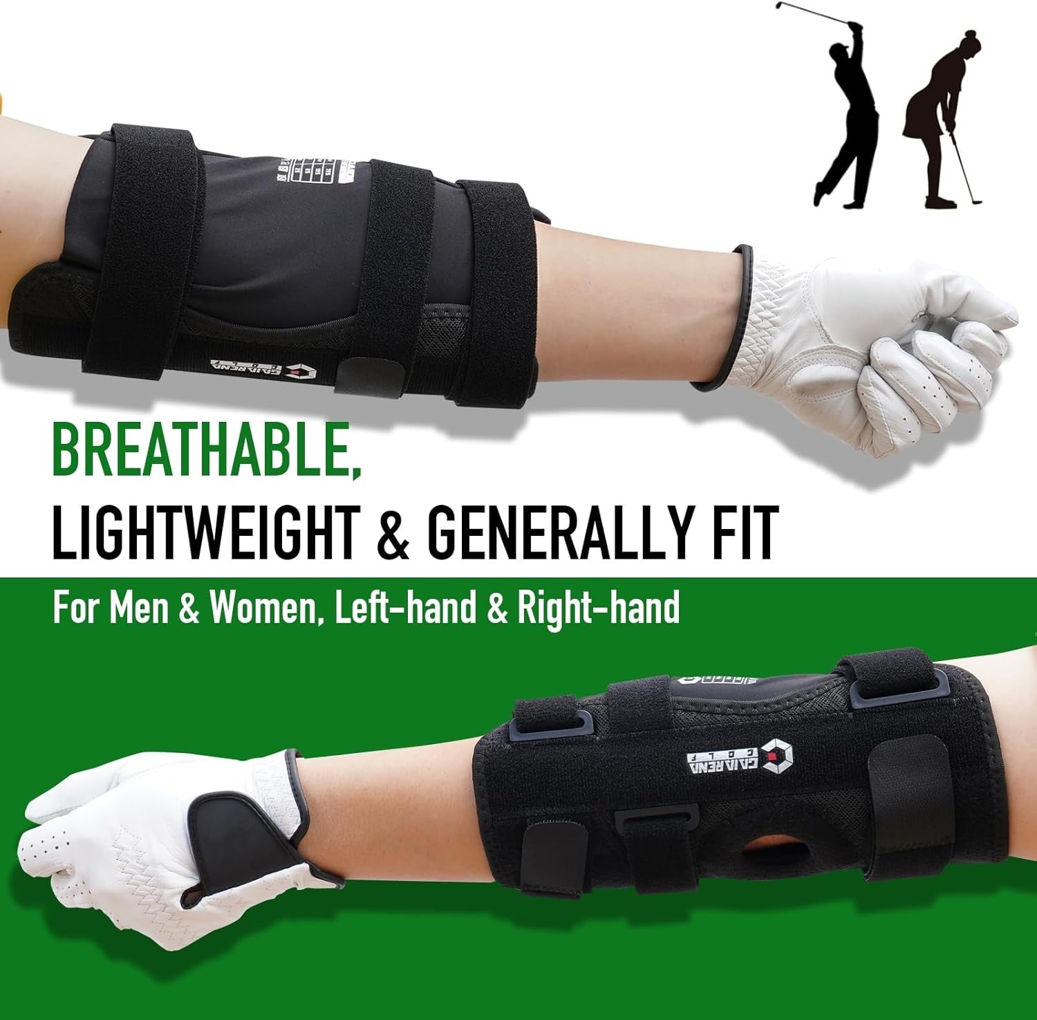 Golf Swing Trainer Straight Arm Elbow Brace Training Aid