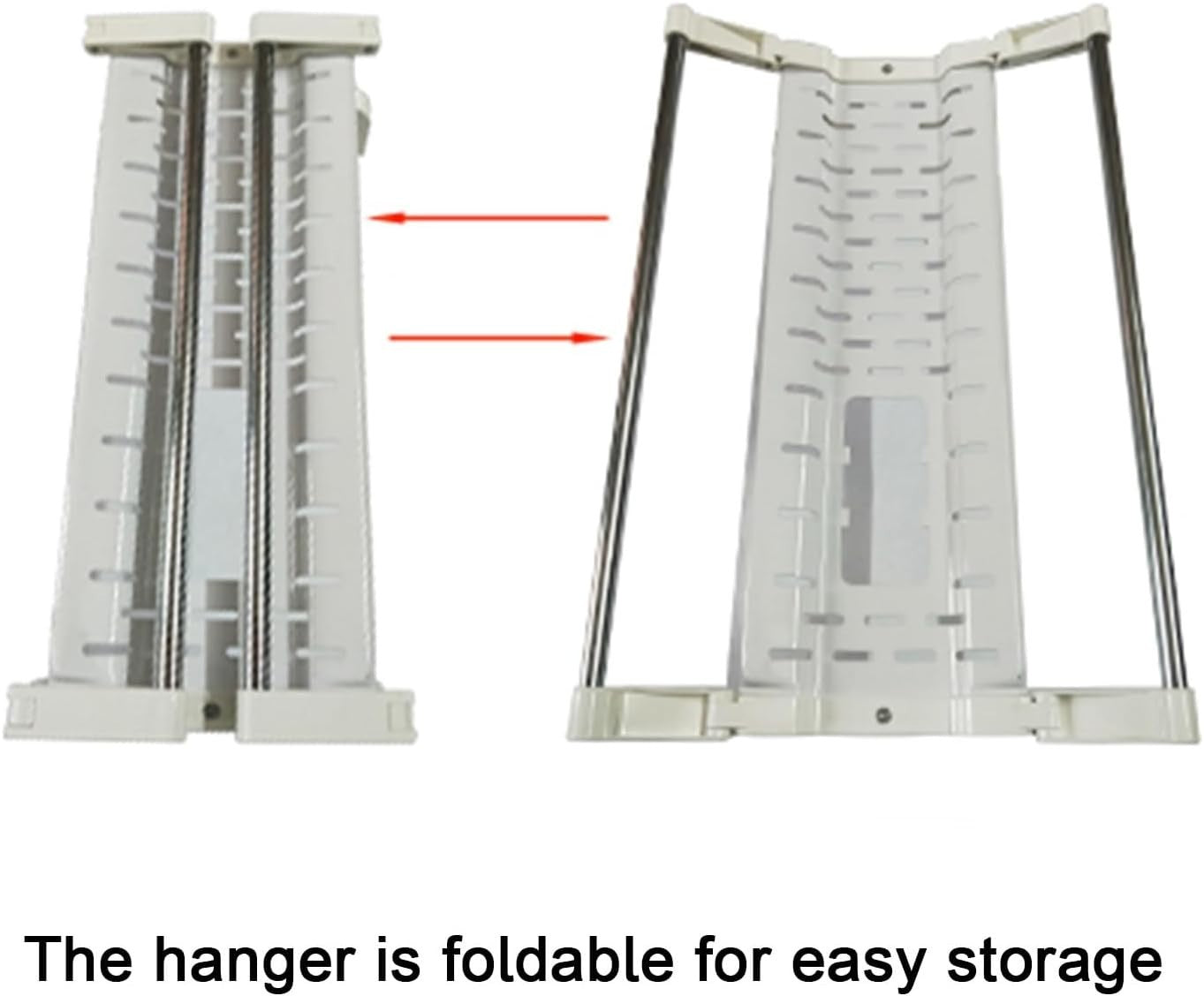 Adjustable Oil Radiator Clothes Dryer Rack with Humidity Box 37cm Indoor