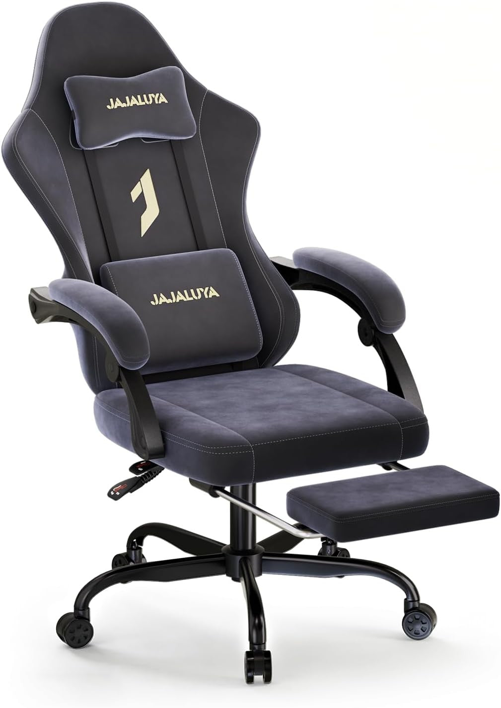 Ergonomic Gaming Chair w/ Footrest Reclining Lumbar 350lbs