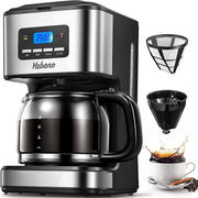 Programmable Drip Coffee Maker 1.5L Timer Anti-Drip Fast Brew 900W Machine