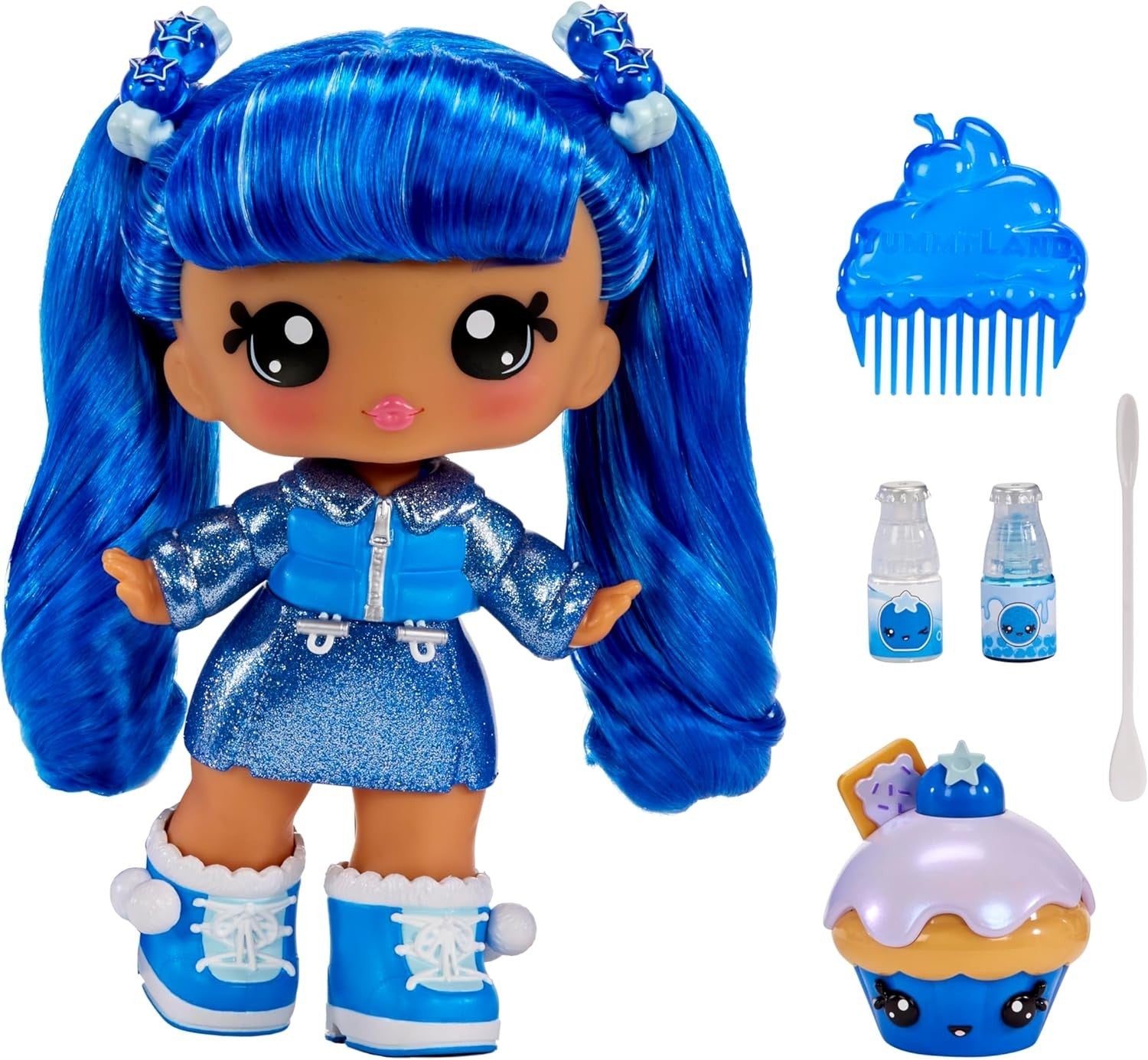 25cm Scented Doll DIY Lip Gloss Kit Num Nom Pet Playset