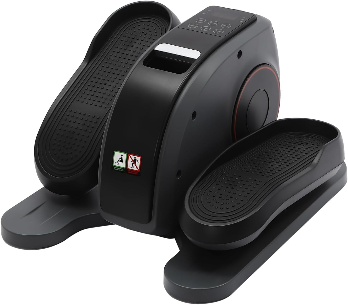 Under Desk Elliptical Trainer Quiet Electric Pedal Exerciser Auto Manual