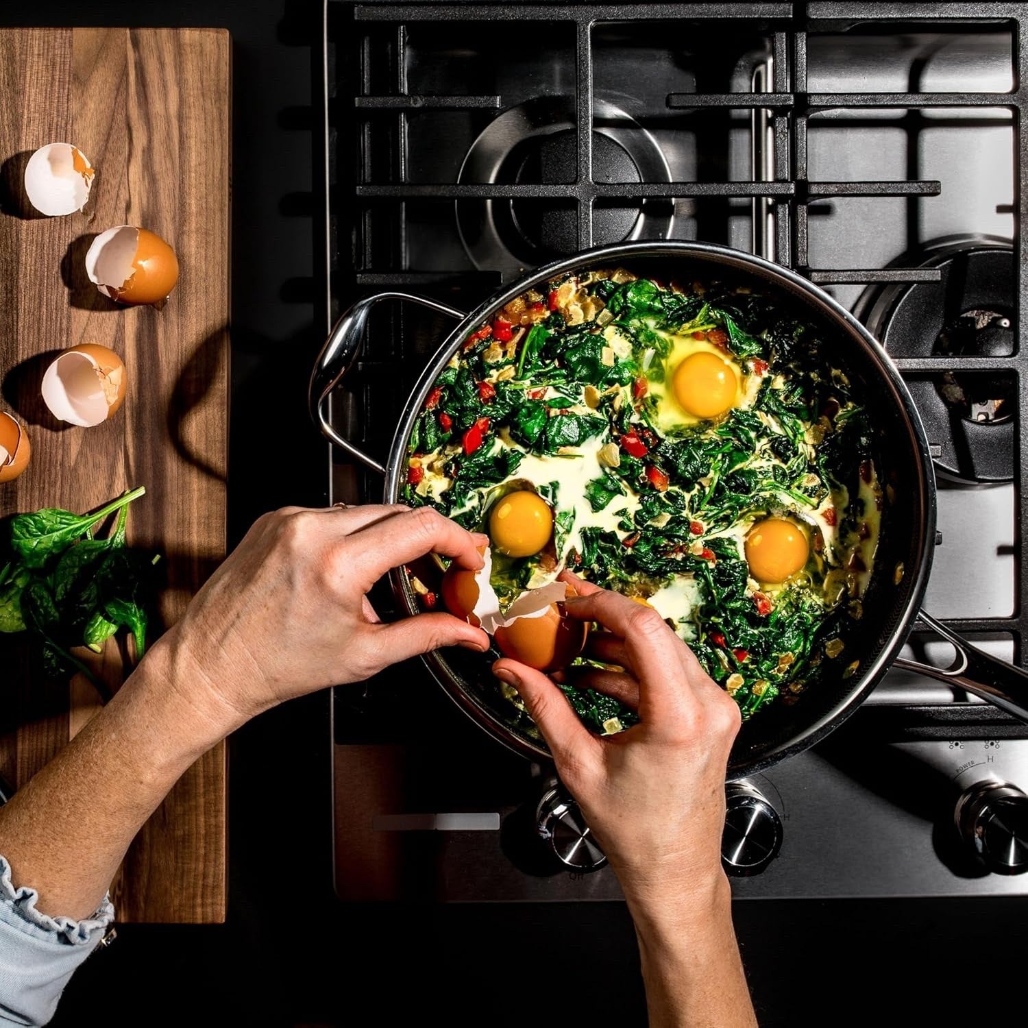 3L Hybrid Non Stick Saucepan with Lid – Induction & Oven Safe Pan