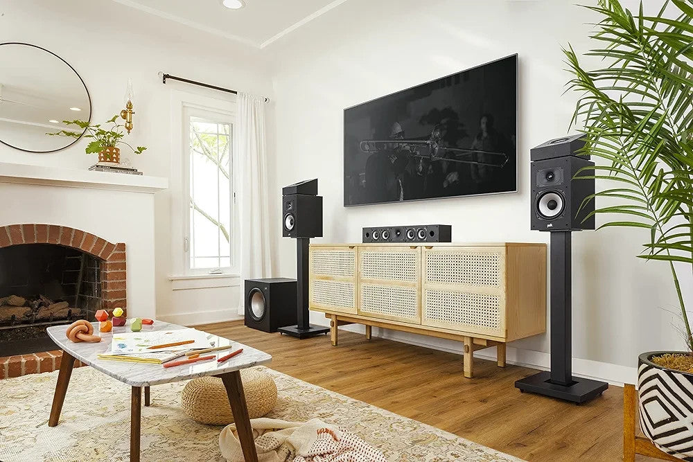 Dolby Atmos Height Speakers 3D Surround Sound Wall Mount Pair