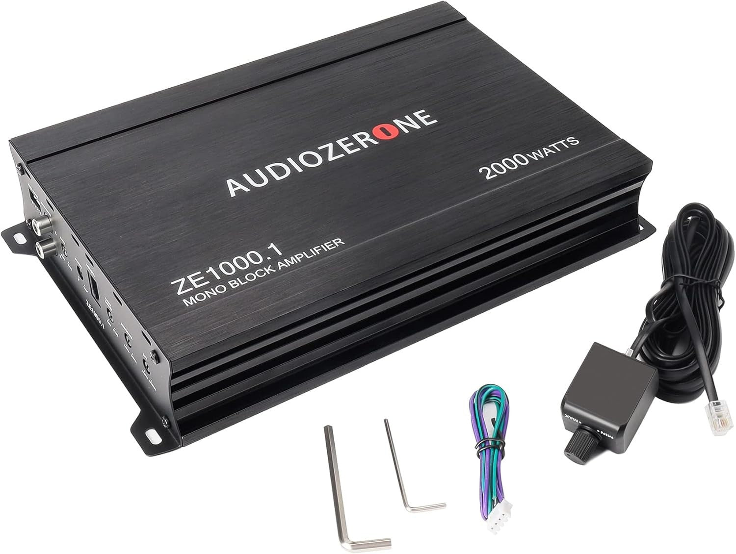 2000W Monoblock Car Subwoofer Amplifier Class D 1-4Ω Low Pass MOSFET