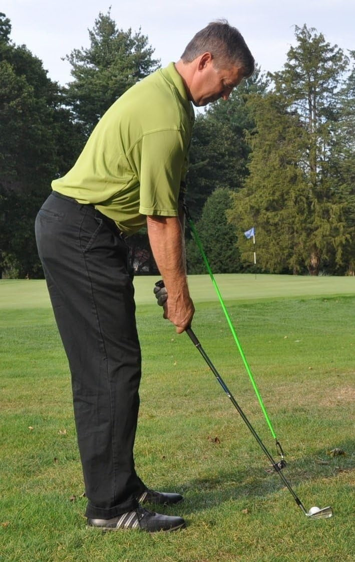 Golf Swing Plane Trainer Aid Posture Alignment Tool