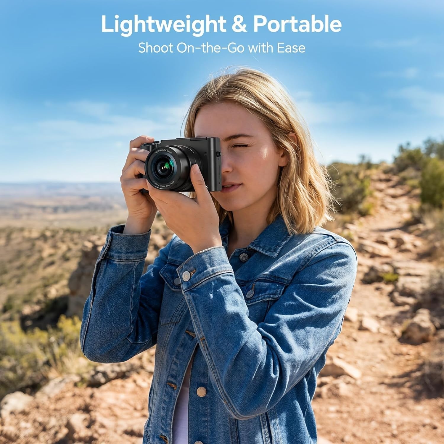 4K 64MP Digital Camera Autofocus Vlogging Selfie Camera 32GB 16X Zoom