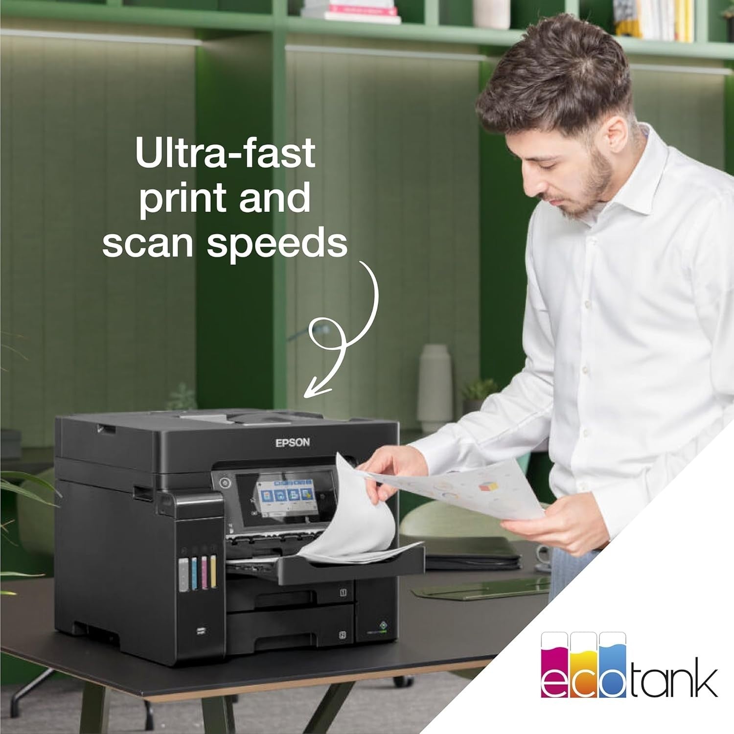 EcoTank ET-5805 A4 High Duty Wireless Multifunction Printer with ADF