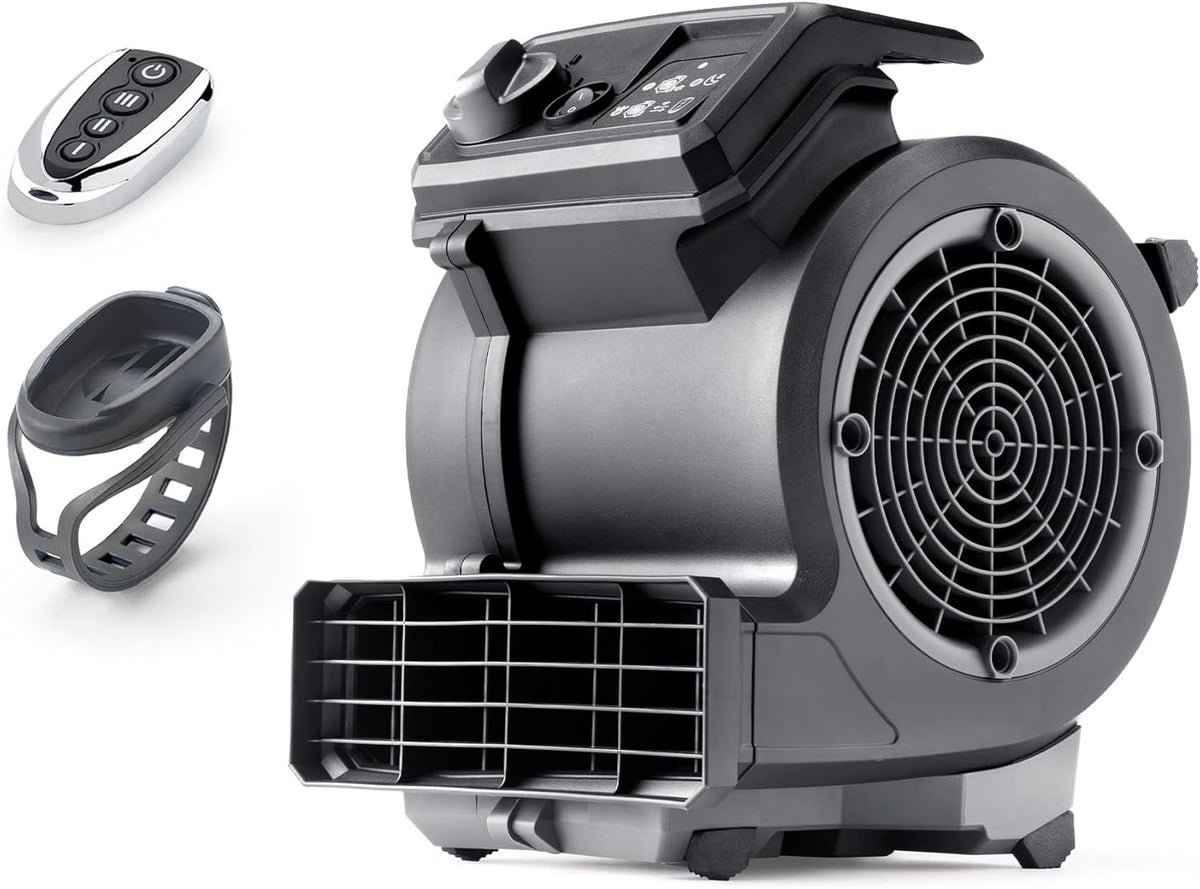 Cardio54 High-Performance Gym Fan – 3-Speed Remote Control Fitness Floor Fan