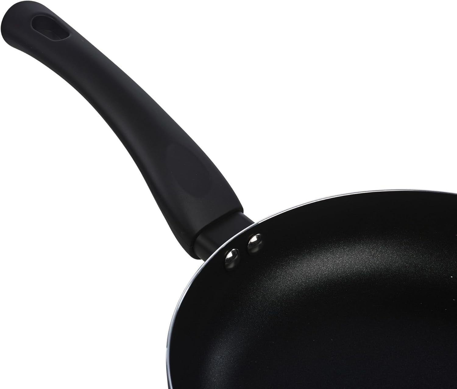 8Pcs Matt Black Non Stick Cookware Set Induction Pots Pans Kitchen Tool Set