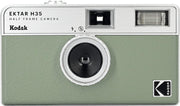 35mm Half Frame Film Camera Reusable Focus Free Compact Sage