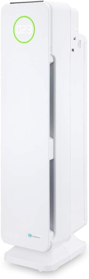Smart HEPA Air Purifier Ioniser Auto Mode Air Quality Monitor Quiet