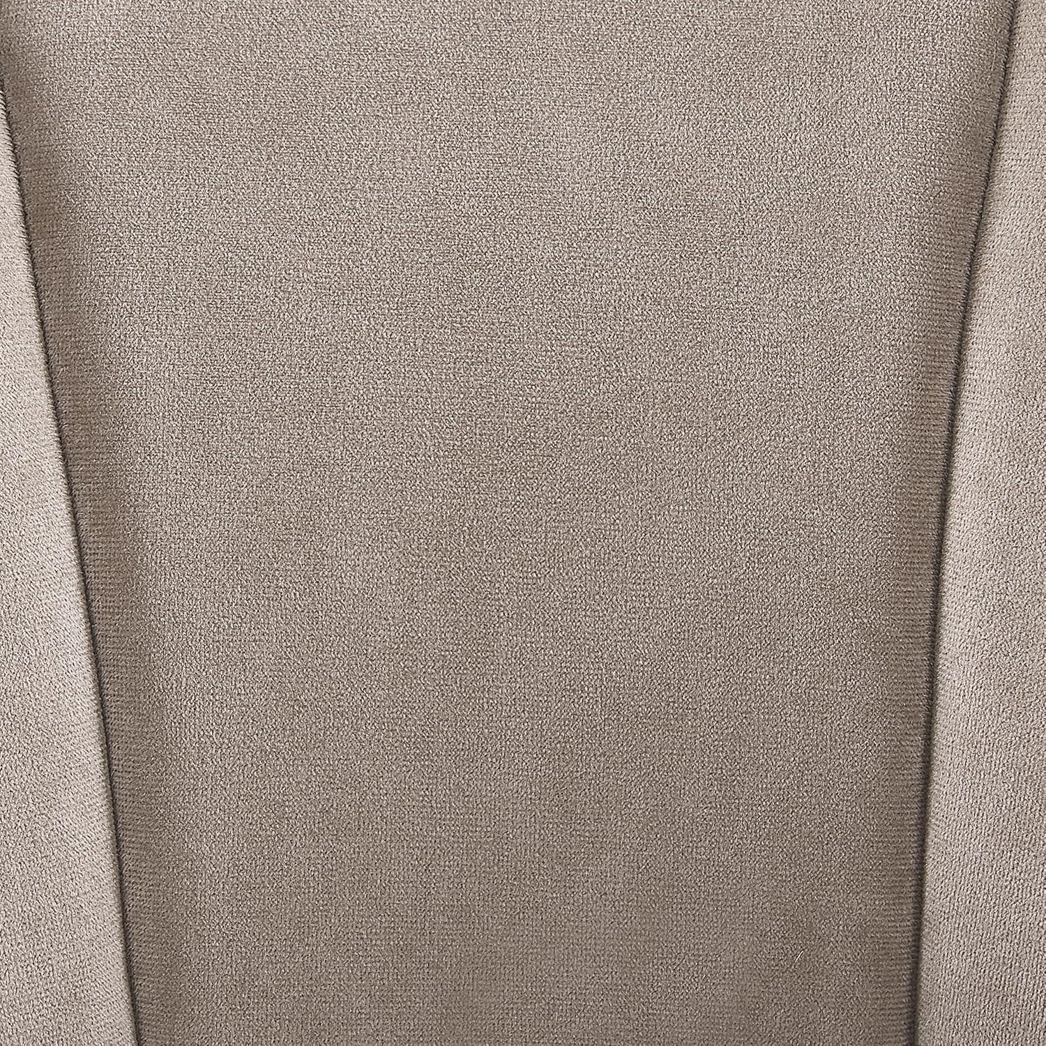 Beige Velvet Accent Tub Chair Gold Metal Base Glam Armchair