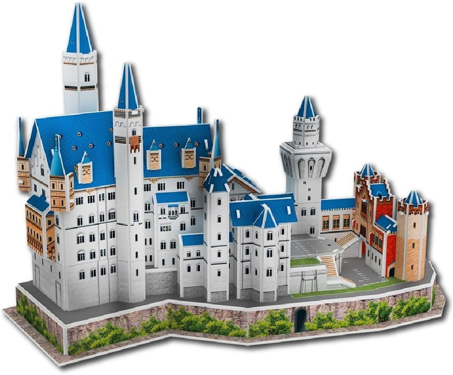 3D Neuschwanstein Castle Puzzle Model Kit DIY Architecture Gift Set