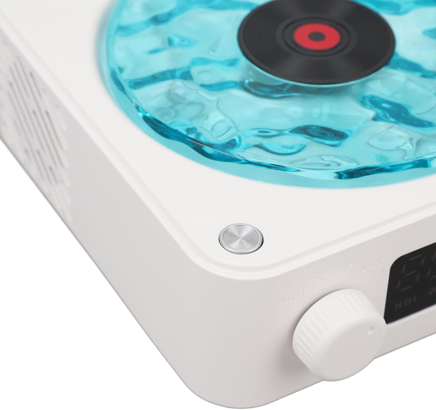 Portable Bluetooth Speaker Alarm Clock White Noise Night Light Retro Style