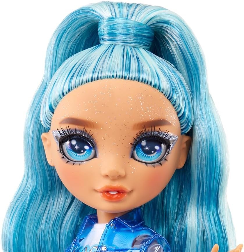 Blue Fashion Doll with Sparkle Slime Magical Pet Accessories 28cm