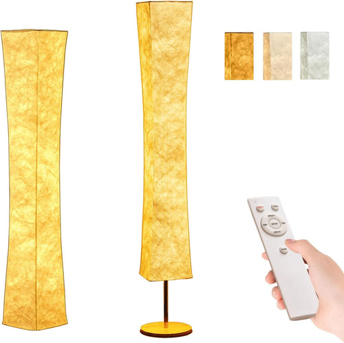 LED Floor Lamp Remote Dimmable 3 Colour Modern Standing Corner Light