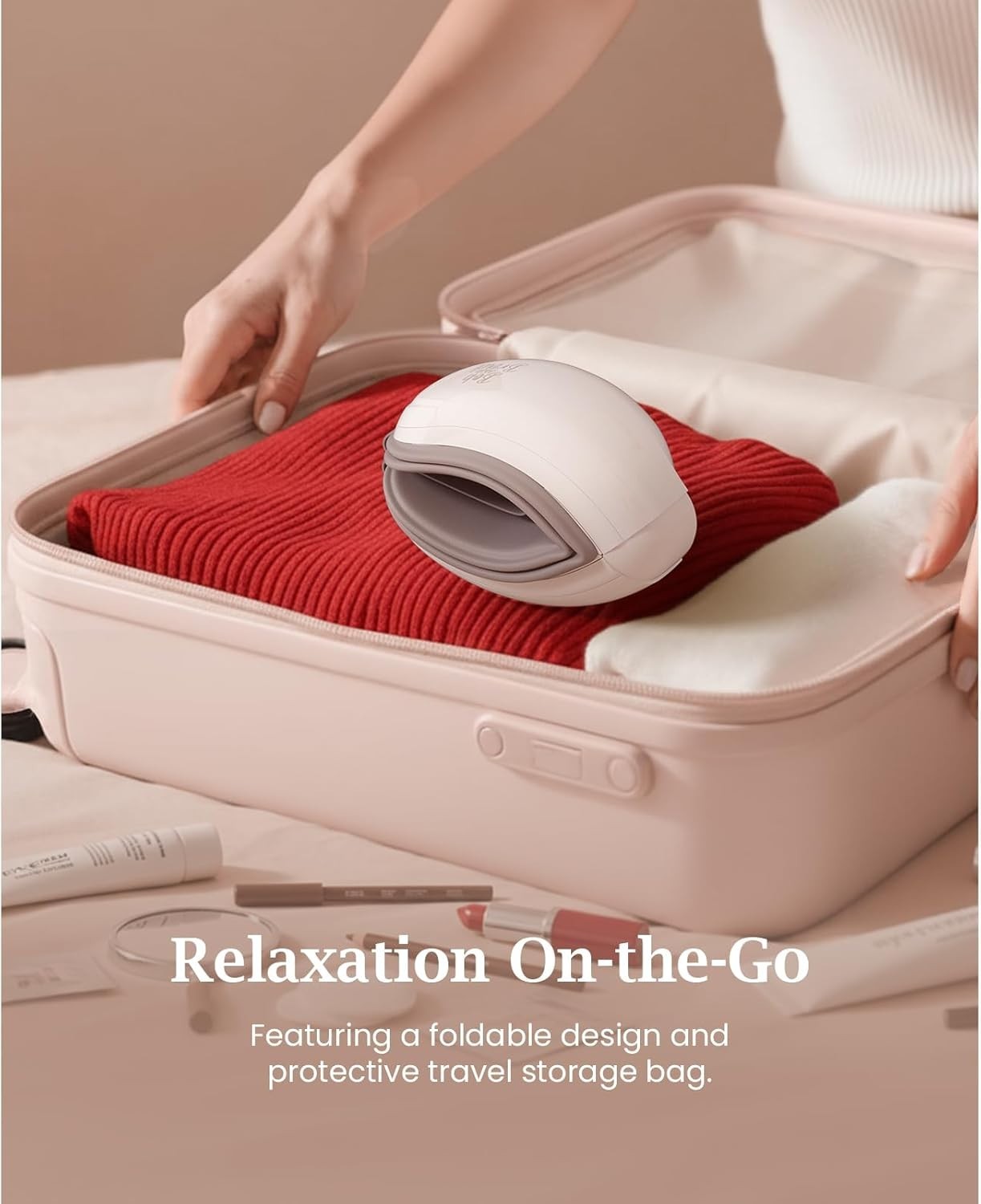 Eye Massager with Heat Compression Music Rechargeable Sleep Mask